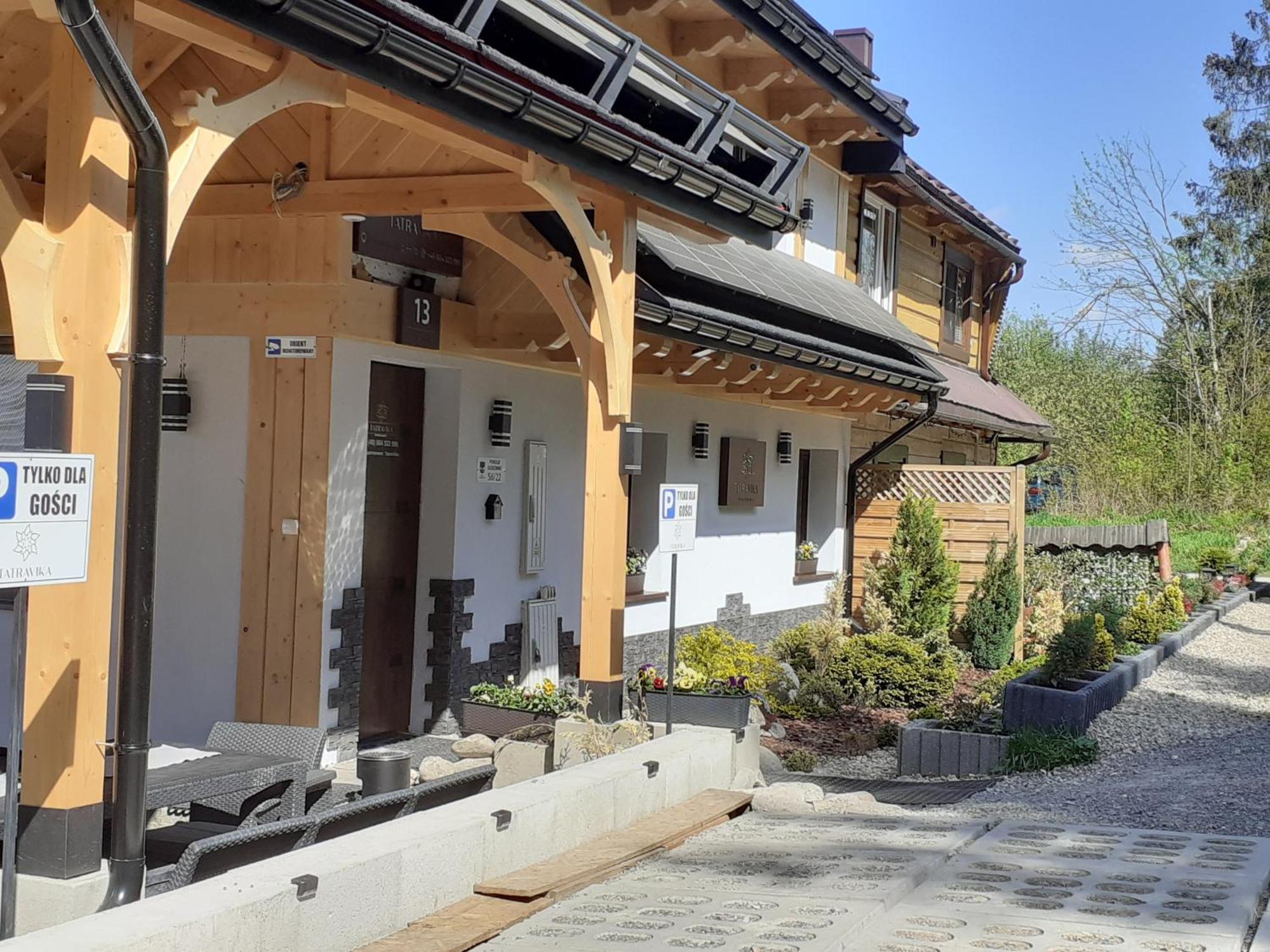 Apartament Tatravika Z Basenem I Widokiem Koscielisko Exterior photo
