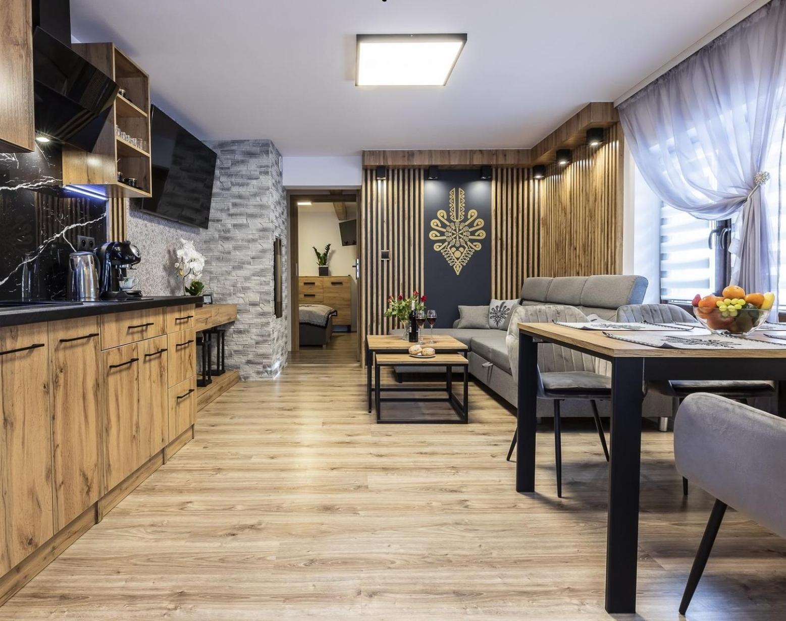 Apartament Tatravika Z Basenem I Widokiem Koscielisko Exterior photo